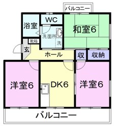 富士駅 徒歩22分 3階の物件間取画像